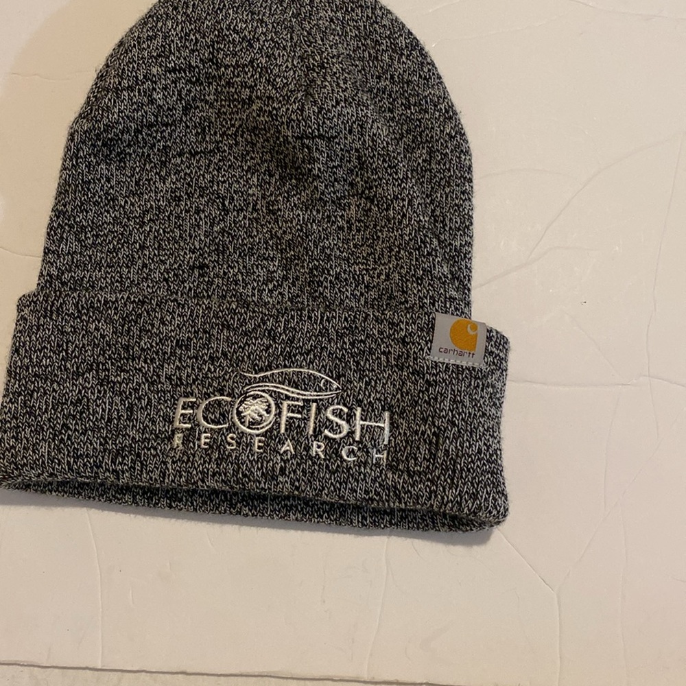 Eco fish research branded carhartt toque NWOT - Picture 4 of 4